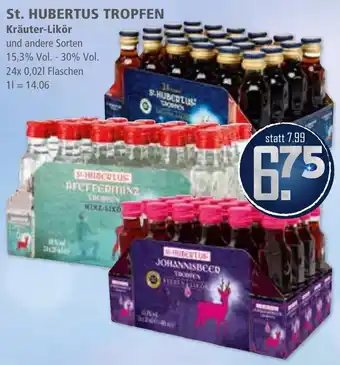 Klaas und Kock St. HUBERTUS TROPFEN Kräuter-Likör Angebot