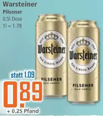 Klaas und Kock Warsteiner Pilsener Angebot