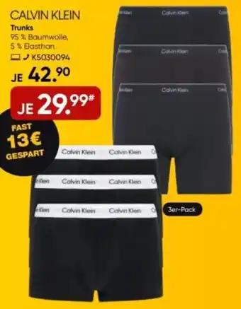 Galeria CALVIN KLEIN Trunks Angebot
