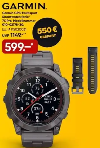 Galeria GARMIN GPS-Multisport Smartwatch fenix Angebot