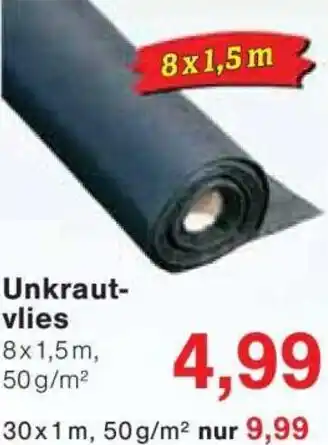 Jawoll Unkrautvlies Angebot