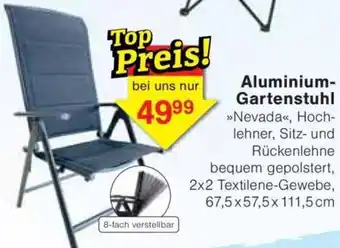 Jawoll Aluminium Gartenstuhl Angebot