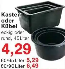 Jawoll Kasten oder Kübel Angebot