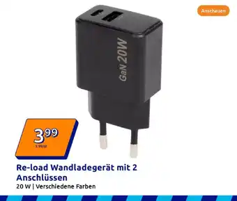 Action Re-load wandladegerät Angebot