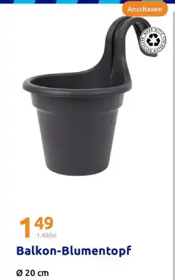 Action Balkon-blumentopf Angebot