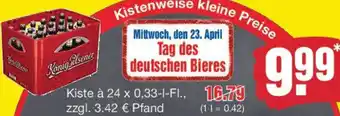 Edeka Konig Pilsener Angebot