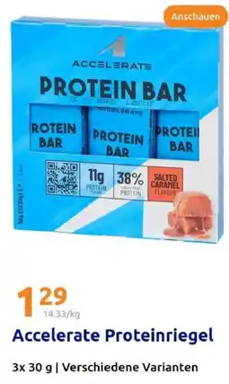 Action Accelerate Proteinriegel Angebot