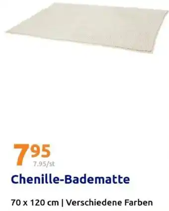 Action Chenille-Badematte Angebot