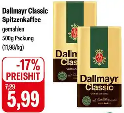 Feneberg Dallmayr Classic Spitzenkaffee Angebot