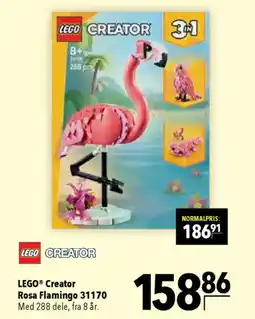 CITTI Markt LEGO CREATOR Rosa Flamingo 31170 Angebot
