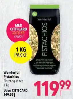 CITTI Markt Wonderful Pistachios Angebot