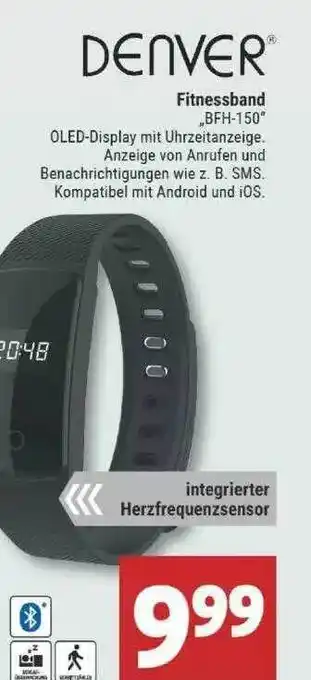 Marktkauf Denver Fitnessband Bhf 150 Angebot