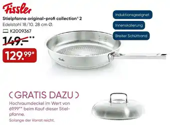 Galeria Fissler Stielpfanne Original-Profi Collection 2 Angebot