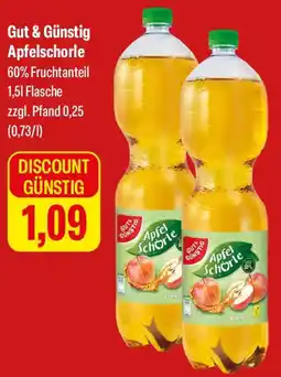 Feneberg Gut & Günstig Apfelschorle Angebot