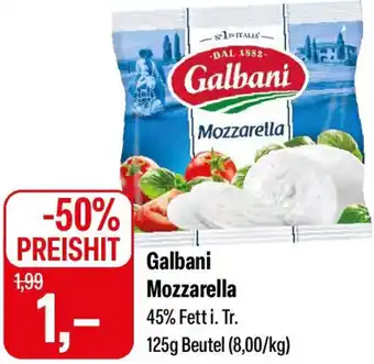 Feneberg Galbani Mozzarella Angebot
