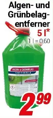 CENTERSHOP Algen- und Grünbelagentferner Angebot