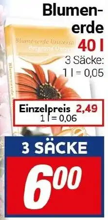 CENTERSHOP Blumenerde Angebot