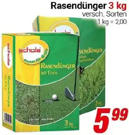 CENTERSHOP Schola Rasendünger Angebot