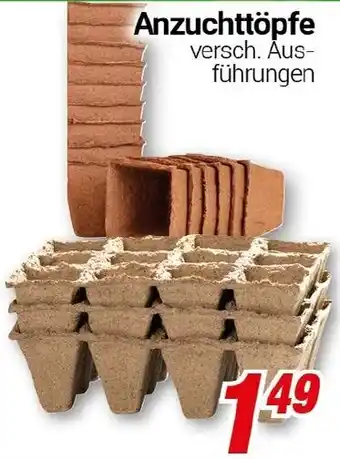 CENTERSHOP Anzuchttöpfe Angebot