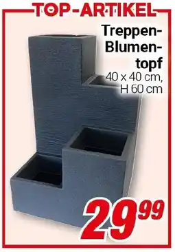 CENTERSHOP Treppen Blumentopf Angebot