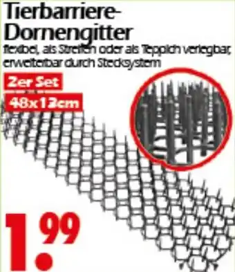 Wreesmann Tierbarriere Dornengitter Angebot