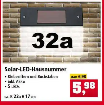 Thomas Philipps Solar LED Hausnummer Angebot