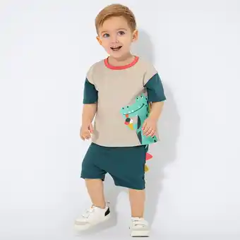 NKD Baby-Jungen-Set mit Kroko-Motiv, 2-teilig Angebot
