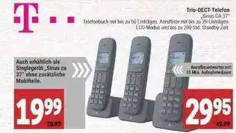 Marktkauf Trio Dect Telefon Angebot