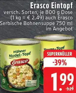 Edeka Erasco Eintopf Angebot