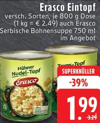 Edeka Erasco Eintopf Angebot
