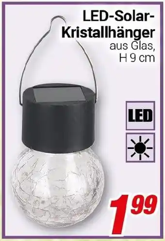 CENTERSHOP LED-Solar Kristallhänger Angebot