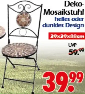Wreesmann Deko Mosaikstuhl Angebot