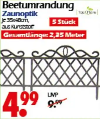 Wreesmann Beetumrandung Zaunoptik Angebot