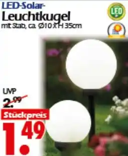 Wreesmann LED-Solar Leuchtkugel Angebot