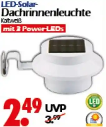 Wreesmann LED-Solar Dachrinnenleuchte Angebot
