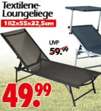 Wreesmann Textilene Loungeliege Angebot