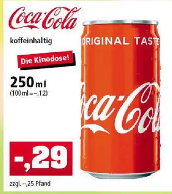 Thomas Philipps Coca Cola 250ml Angebot