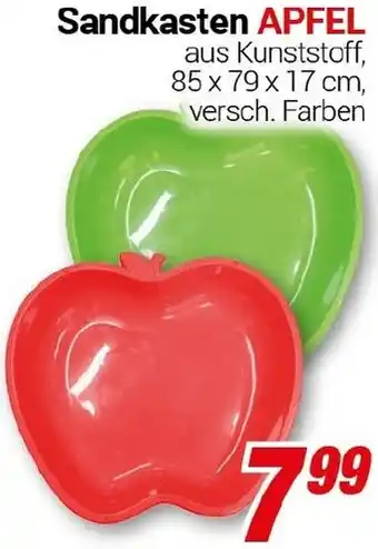 CENTERSHOP Sandkasten APFEL Angebot