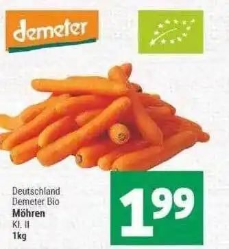 Marktkauf Demeter Möhren Angebot