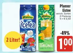 Edeka Xpress Pfanner eistee Angebot