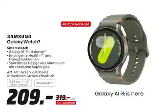 MediaMarkt Samsung galaxy watch7 Angebot
