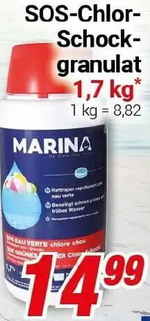 CENTERSHOP MARINA SOS-Chlor Schockgranulat Angebot