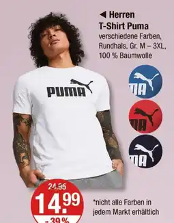 V Markt Puma herren t-shirt Angebot