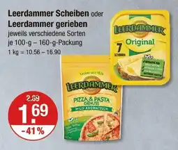 V Markt Leerdammer scheiben oder gerieben Angebot