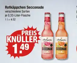 V Markt Rotkäppchen secco pink grapefruit oder secco blutorange Angebot