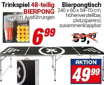 CENTERSHOP Bierpongtisch Angebot
