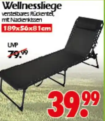 Wreesmann Wellnessliege Angebot