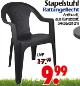 Wreesmann Stapelstuhl Rattangeflecht Angebot