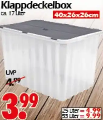 Wreesmann Klappdeckelbox Angebot