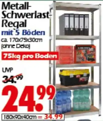Wreesmann Metall Schwerlast Regal Angebot